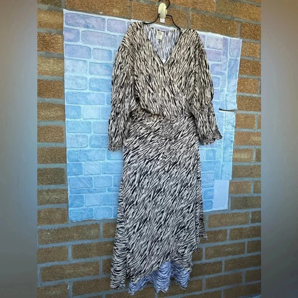 BALI ELF  Set Sail Puff Sleeve Wrap Dress XXXL - Picture 5 of 17